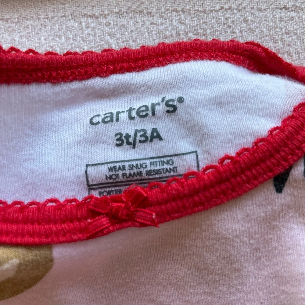 Carters kids set of 3 pajamas sets - holiday Christmas themed